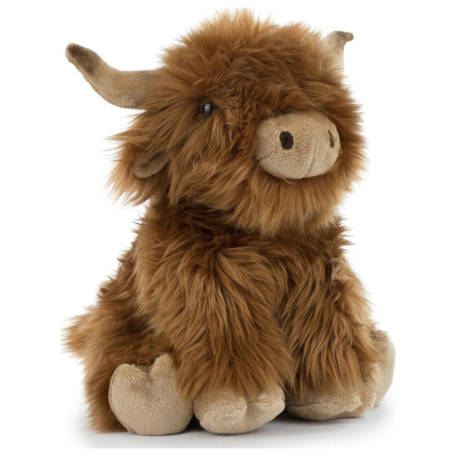 Realistic Animals Pluszowa zabawka Krowa Highland 27cm zdjęcie produktu