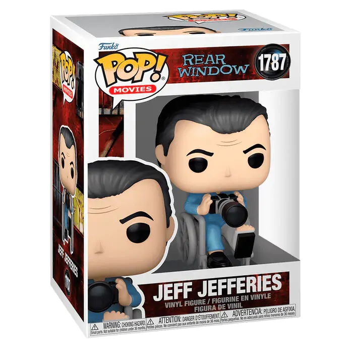 Rear Window Funko POP! Filmy Figurki Winylowe L.B. "Jeff" Jefferies 9 cm zdjęcie produktu