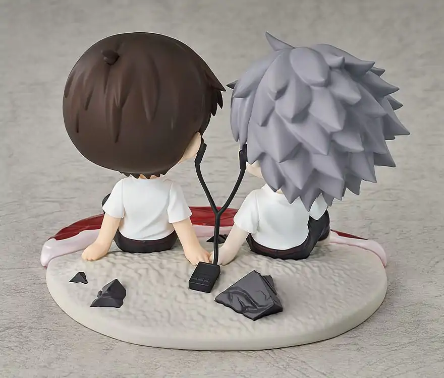 Rebuild of Evangelion Figurka Chibi Shinji Ikari & Kaworu Nagisa 8 cm zdjęcie produktu