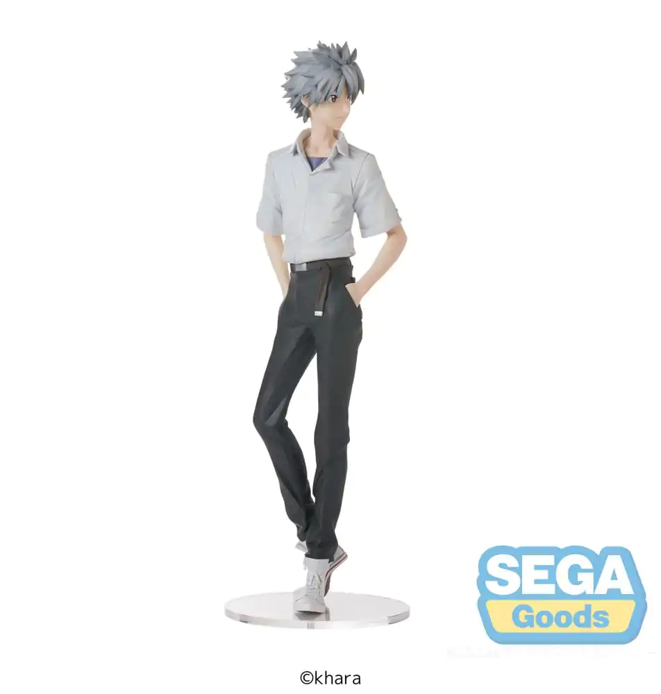 Rebuild of Evangelion Wysokiej Jakości Premium Statua PVC Kaworu Nagisa Wersja Mundurkowa Evangelion: New Theatrical Edition 22 cm zdjęcie produktu
