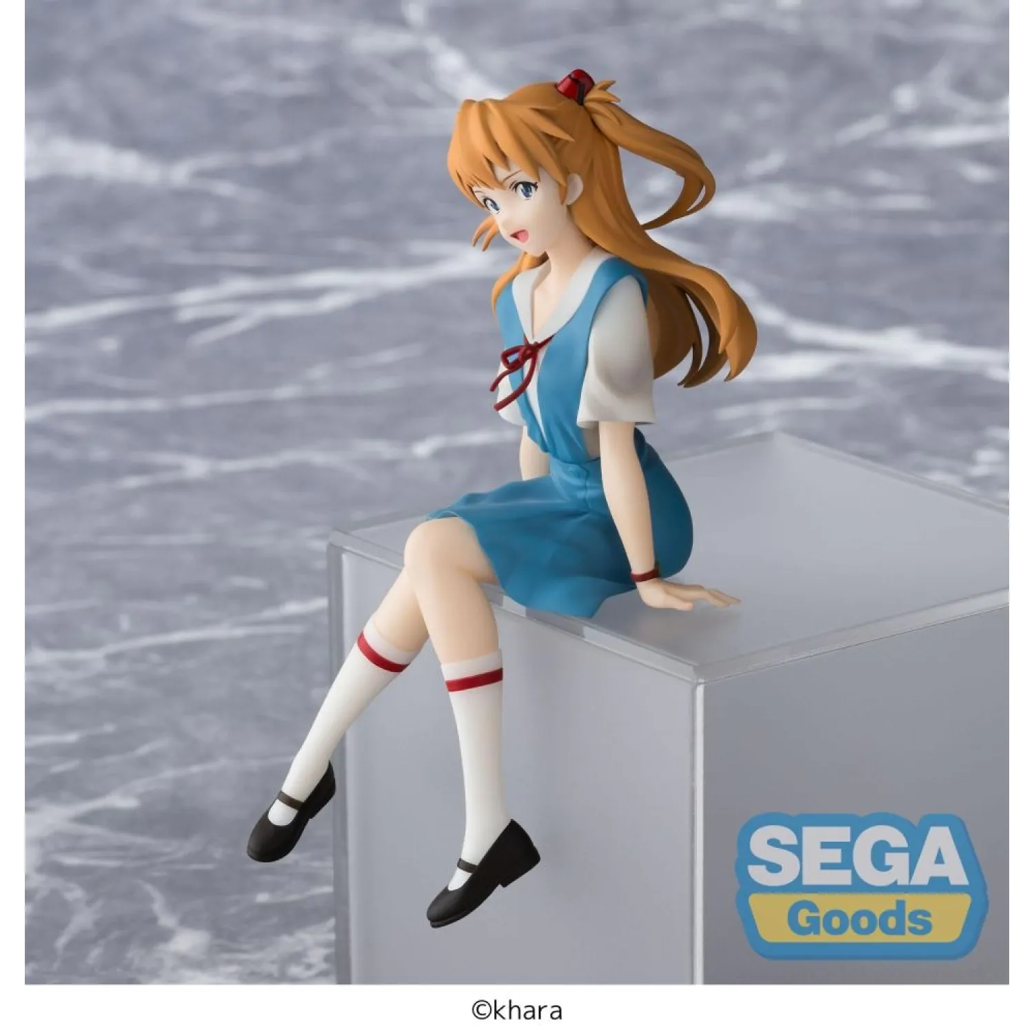 Rebuild of Evangelion PM Przysiadająca Statua PCV Asuka Shikinami Langley New Theatrical Edition 14 cm zdjęcie produktu