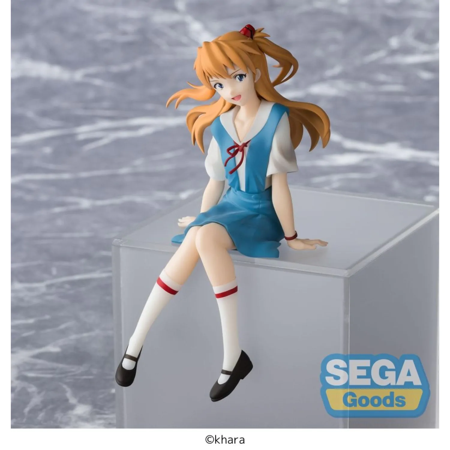 Rebuild of Evangelion PM Przysiadająca Statua PCV Asuka Shikinami Langley New Theatrical Edition 14 cm zdjęcie produktu
