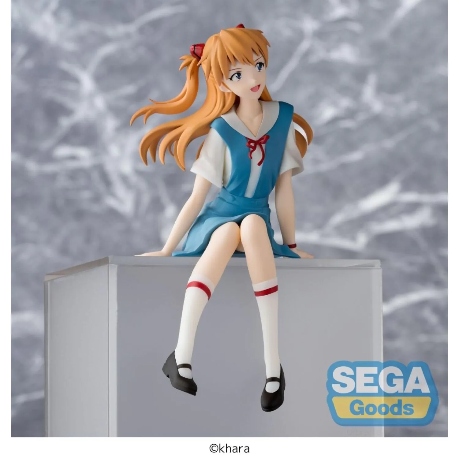 Rebuild of Evangelion PM Przysiadająca Statua PCV Asuka Shikinami Langley New Theatrical Edition 14 cm zdjęcie produktu
