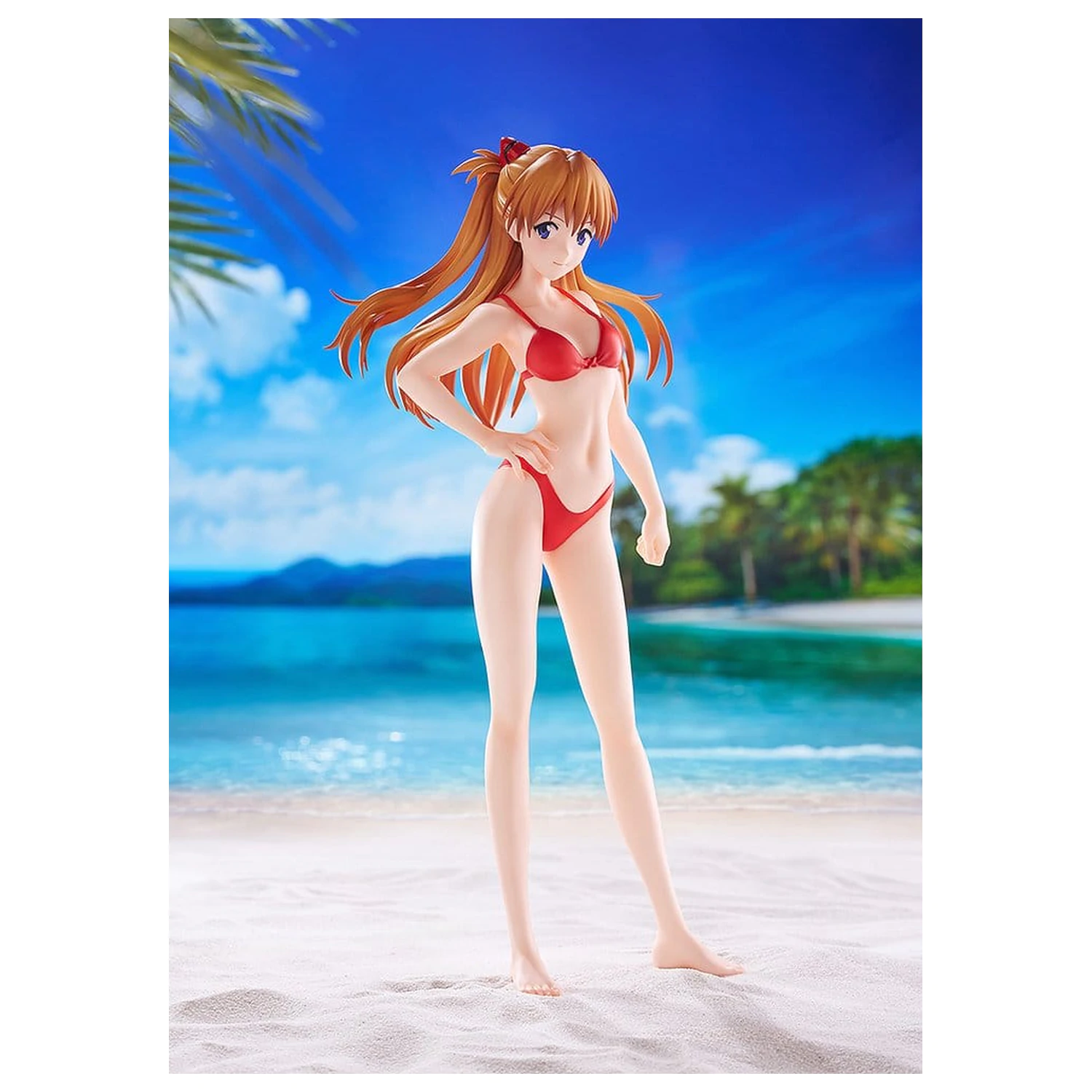 Rebuild of Evangelion Pop Up Parade figurka Beach Queens Asuka Shikinami Langley (Bikini Style) rozmiar L 23 cm zdjęcie produktu