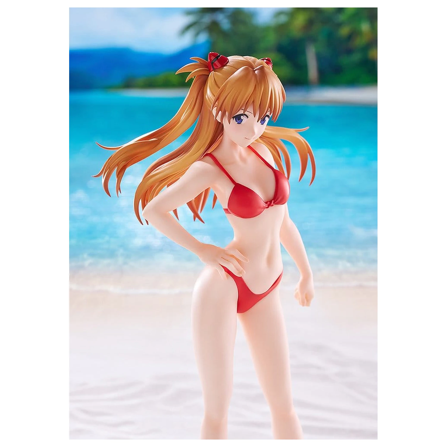 Rebuild of Evangelion Pop Up Parade figurka Beach Queens Asuka Shikinami Langley (Bikini Style) rozmiar L 23 cm zdjęcie produktu