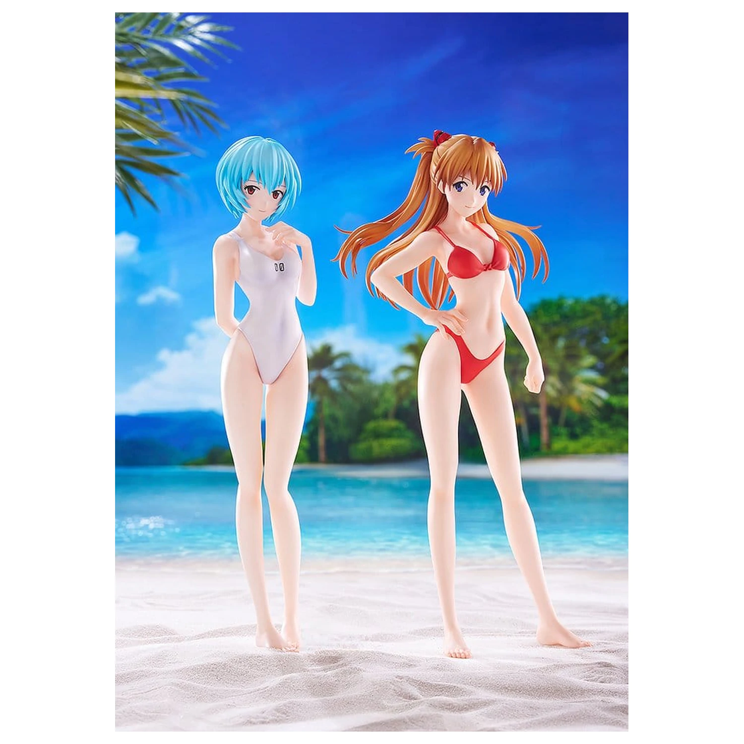 Rebuild of Evangelion Pop Up Parade figurka Beach Queens Asuka Shikinami Langley (Bikini Style) rozmiar L 23 cm zdjęcie produktu