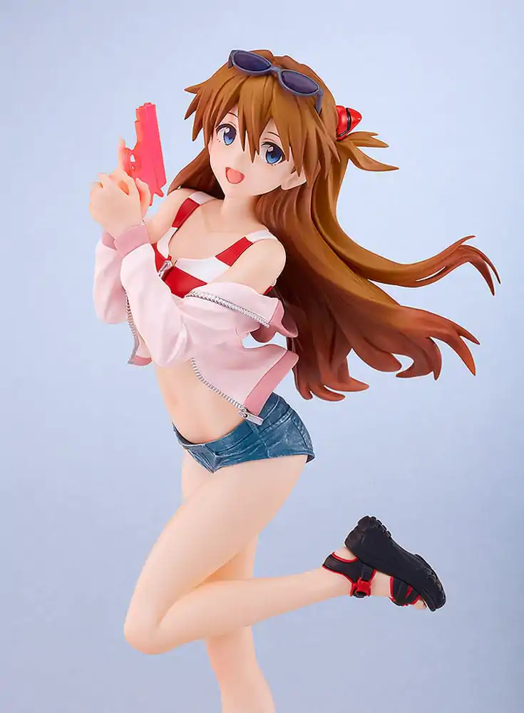 Rebuild of Evangelion Pop Up Parade L PVC Statuetka Beach Queens: Asuka Shikinami Langley 22 cm zdjęcie produktu