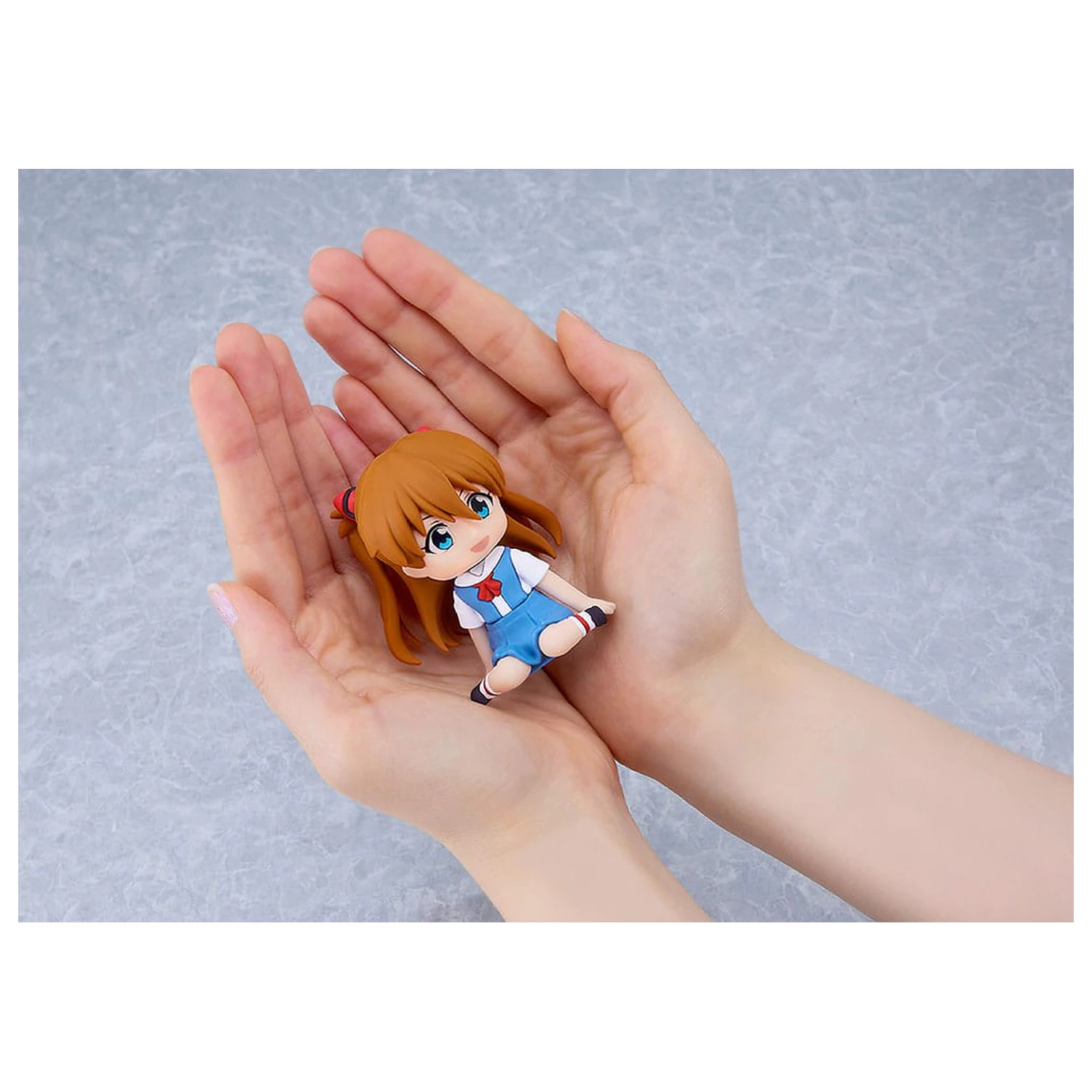 Rebuild of Evangelion Gumowa Maskotka Nendoroid Plus Mini Figurka Asuka Shikinami Langley 8 cm zdjęcie produktu