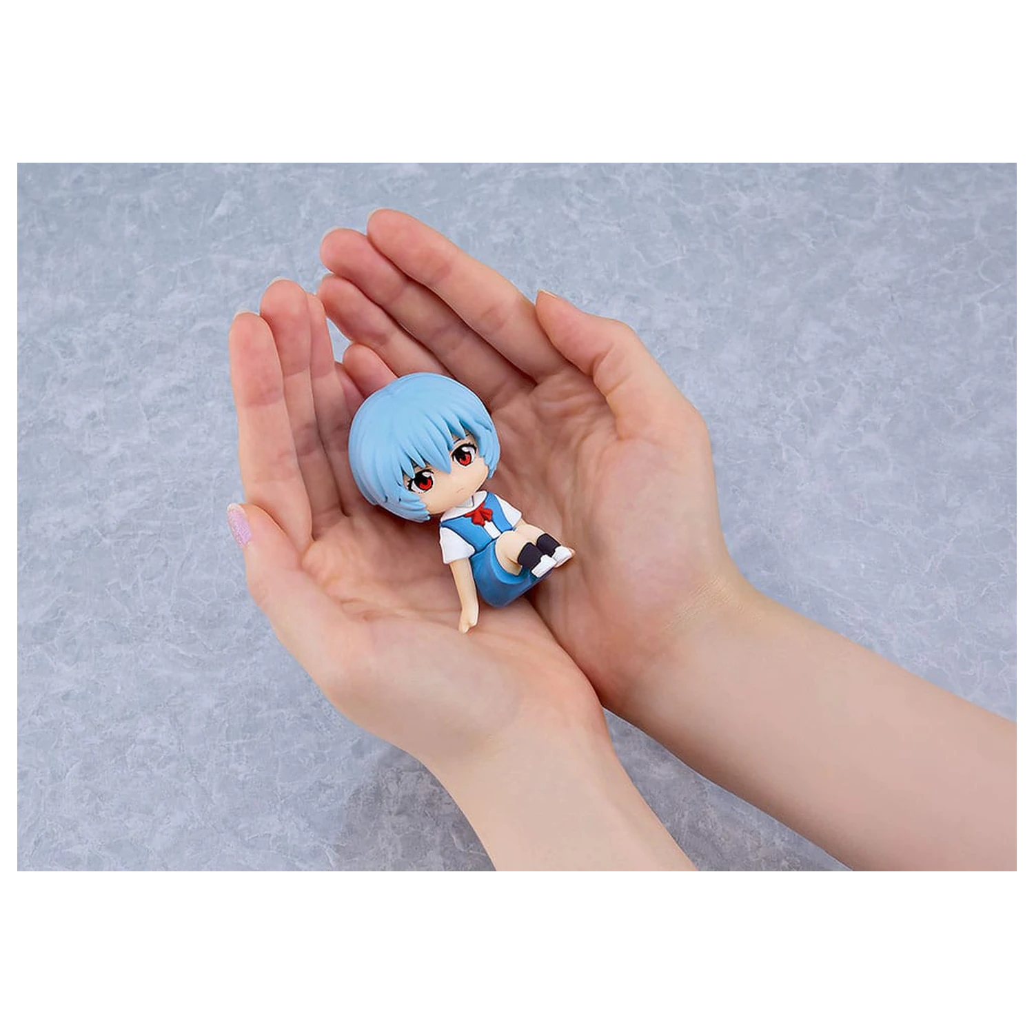 Rebuild of Evangelion Gumowa Maskotka Nendoroid Plus Mini Figurka Rei Ayanami 8 cm zdjęcie produktu