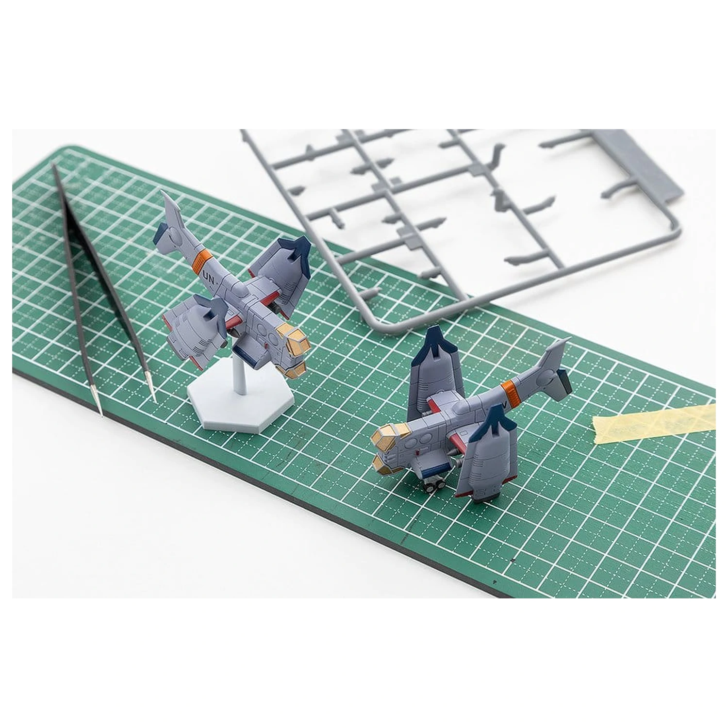 Rebuild of Evangelion SYUTO Tiny Scale Zestaw plastikowego modelu UNAF Close Air Support VTOL Aircraft YAGR-3B 5 cm zdjęcie produktu