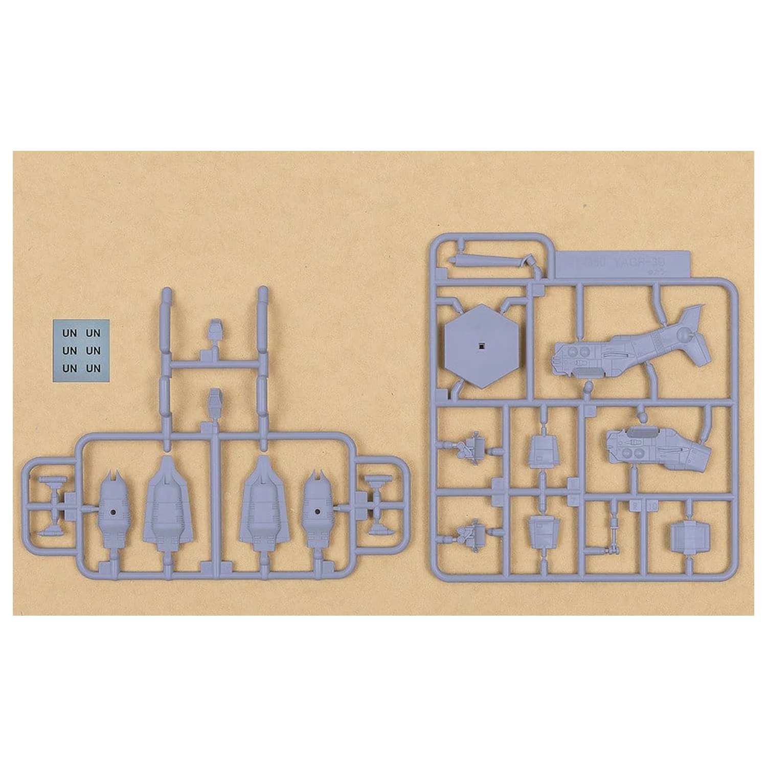Rebuild of Evangelion SYUTO Tiny Scale Zestaw plastikowego modelu UNAF Close Air Support VTOL Aircraft YAGR-3B 5 cm zdjęcie produktu