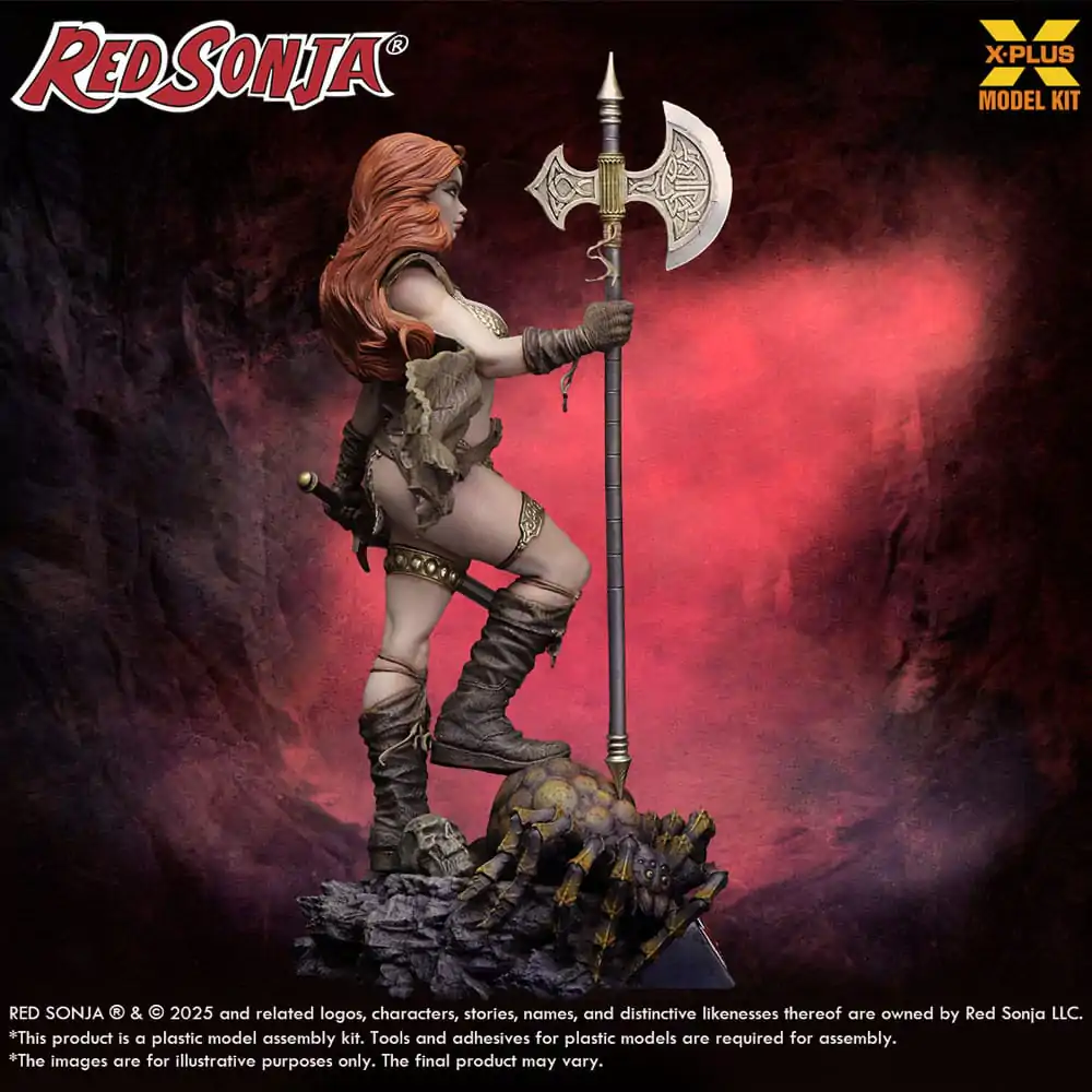 Red Sonja Zestaw Modelowy z tworzywa sztucznego 1/8 Red Sonja wznowienie 27 cm zdjęcie produktu