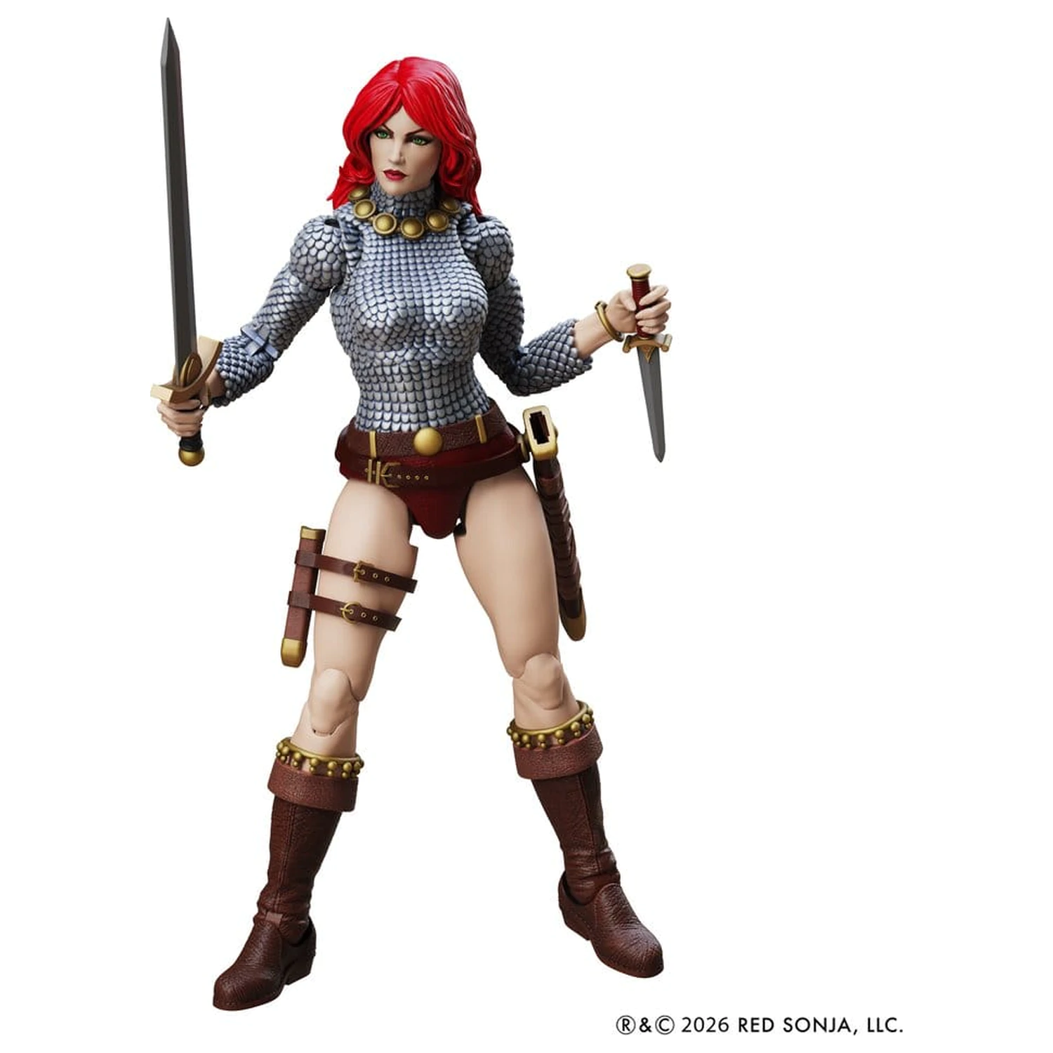 Red Sonja Epic H.A.C.K.S. figurka akcji 1/12 skala Immortal Red Sonja zdjęcie produktu