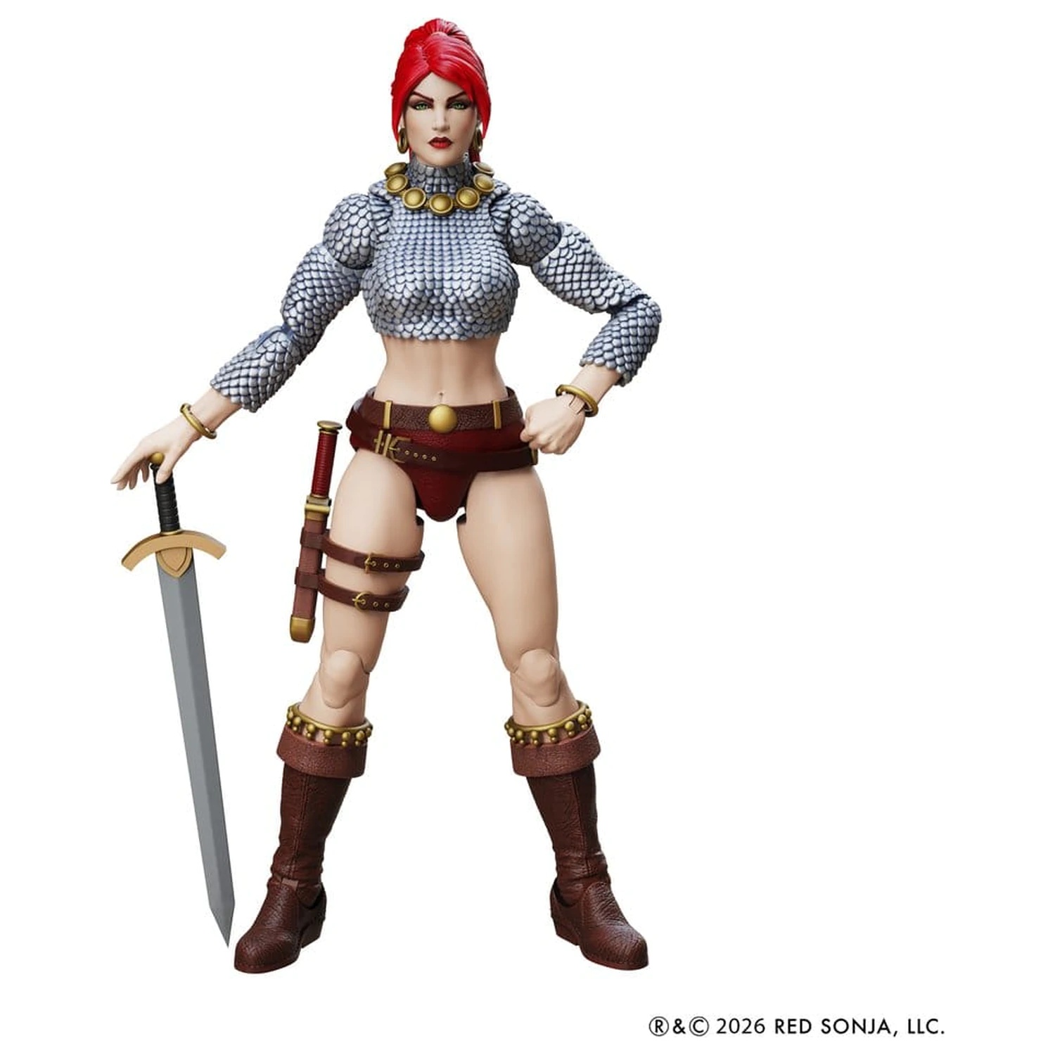 Red Sonja Epic H.A.C.K.S. figurka akcji 1/12 skala Immortal Red Sonja zdjęcie produktu