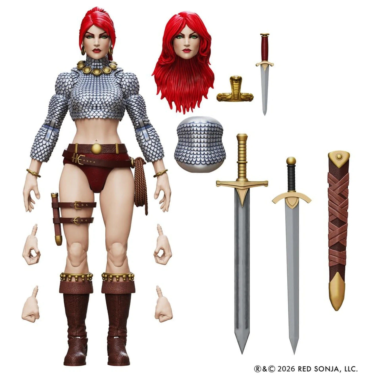 Red Sonja Epic H.A.C.K.S. figurka akcji 1/12 skala Immortal Red Sonja zdjęcie produktu