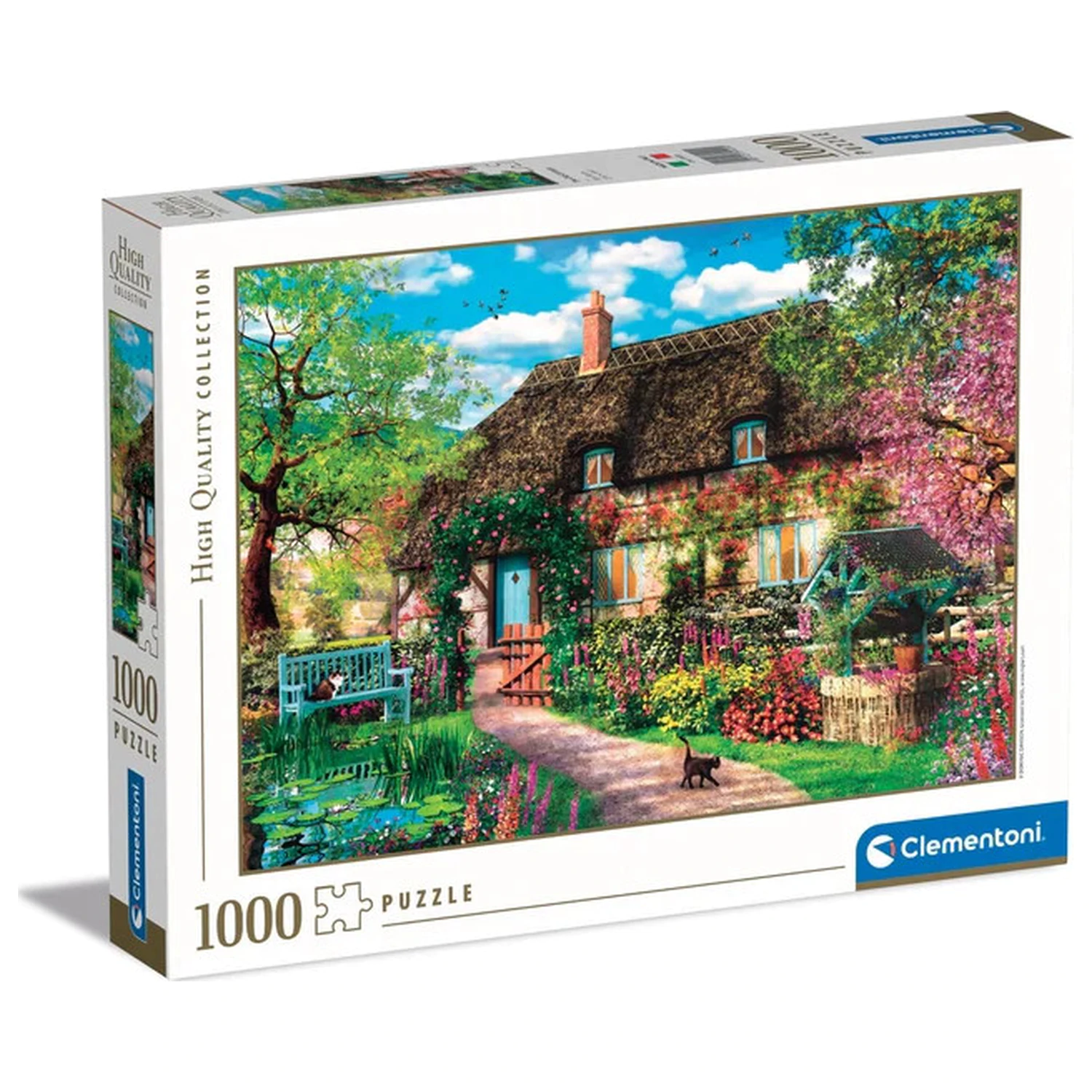 Old Cottage Secret Garden puzzle 1000-elementowe zdjęcie produktu