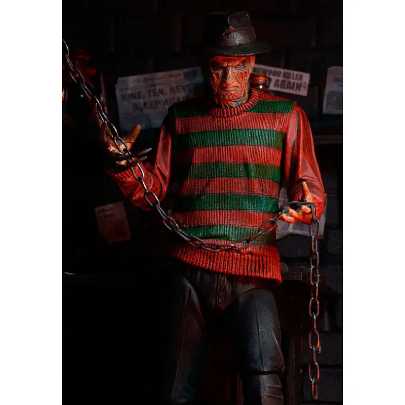 Nightmare on Elm Street Figurka Akcji Ultimate Freddy Krueger z okazji 30. Rocznicy 18 cm zdjęcie produktu