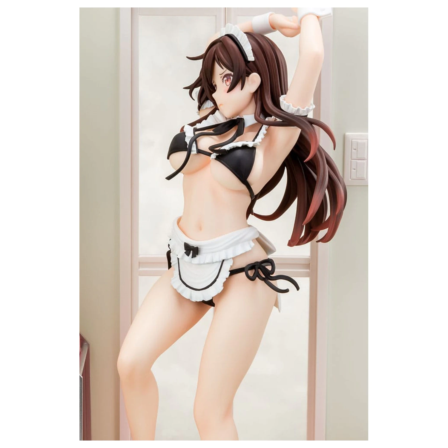 Rent-A-Girlfriend Statuetka PVC 1/6 Chizuru Mizuhara Maid Bikini ni Okigae 30 cm zdjęcie produktu