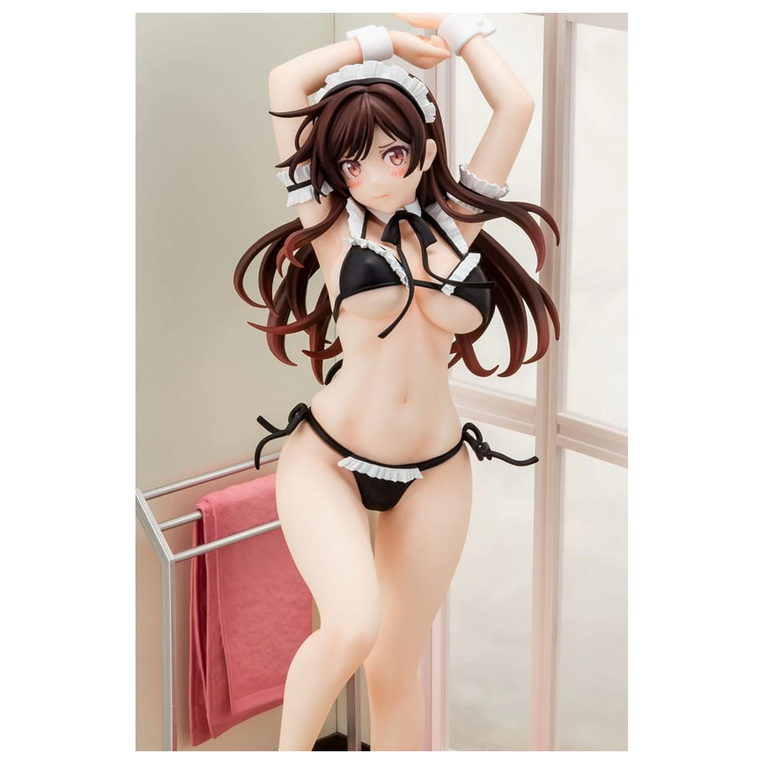 Rent-A-Girlfriend Statuetka PVC 1/6 Chizuru Mizuhara Maid Bikini ni Okigae 30 cm zdjęcie produktu