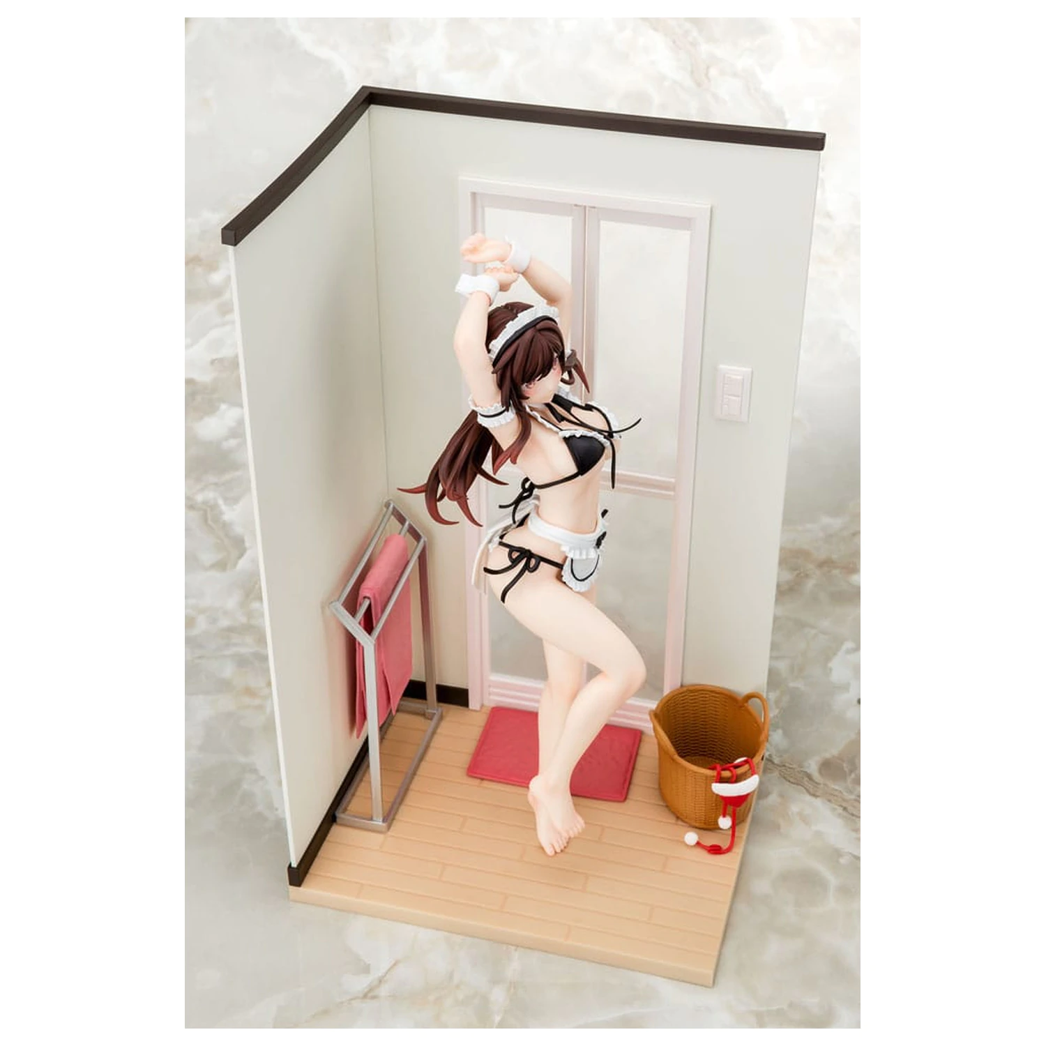 Rent-A-Girlfriend Statuetka PVC 1/6 Chizuru Mizuhara Maid Bikini ni Okigae 30 cm zdjęcie produktu