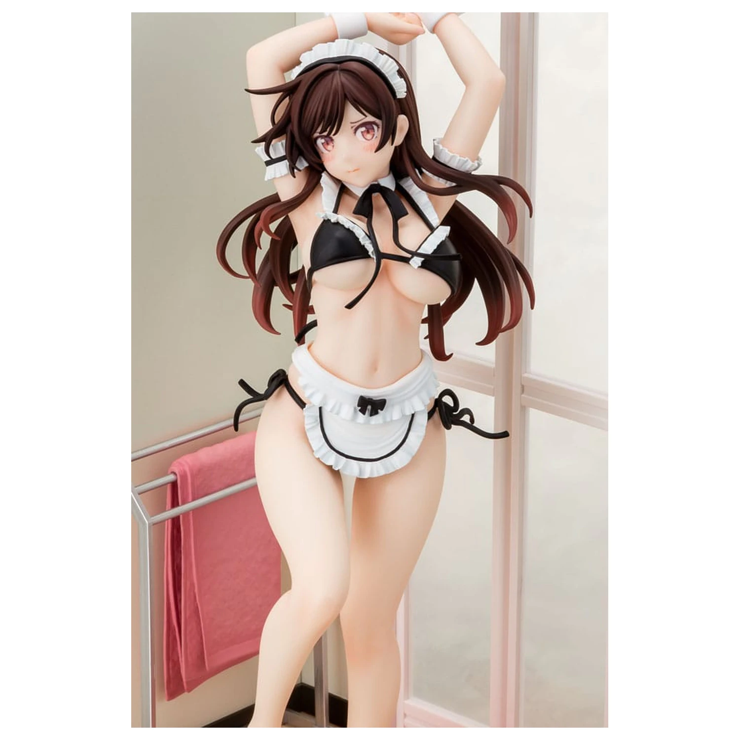 Rent-A-Girlfriend Statuetka PVC 1/6 Chizuru Mizuhara Maid Bikini ni Okigae 30 cm zdjęcie produktu
