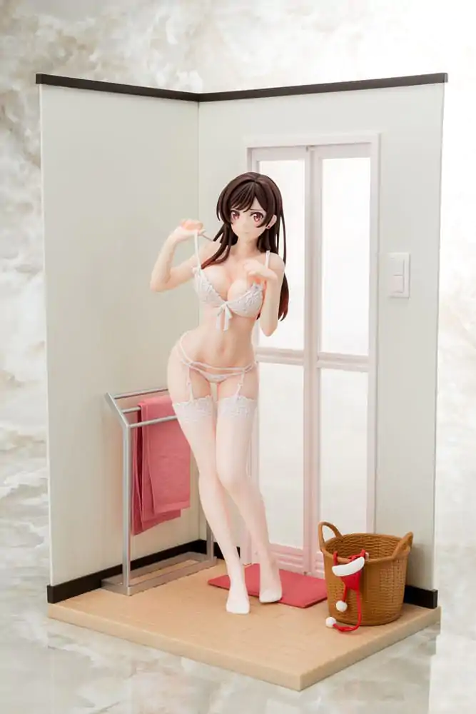 Rent-A-Girlfriend PVC Statuetka 1/6 Chizuru Mizuhara See-through lingerie figure angel white Ver. 23 cm zdjęcie produktu