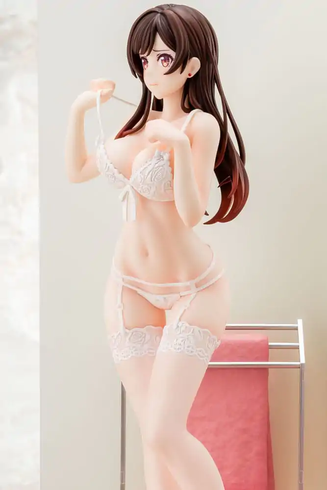 Rent-A-Girlfriend PVC Statuetka 1/6 Chizuru Mizuhara See-through lingerie figure angel white Ver. 23 cm zdjęcie produktu