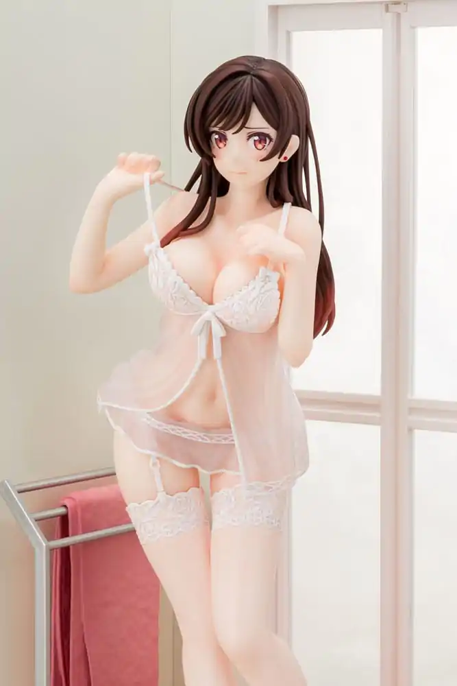 Rent-A-Girlfriend PVC Statuetka 1/6 Chizuru Mizuhara See-through lingerie figure angel white Ver. 23 cm zdjęcie produktu