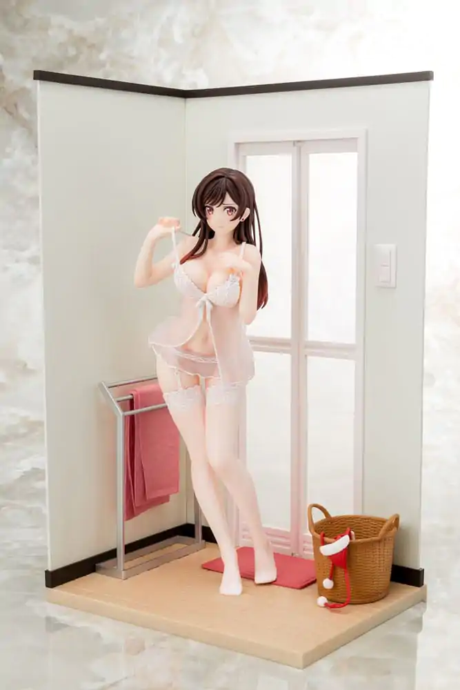 Rent-A-Girlfriend PVC Statuetka 1/6 Chizuru Mizuhara See-through lingerie figure angel white Ver. 23 cm zdjęcie produktu