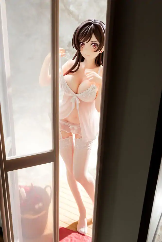 Rent-A-Girlfriend PVC Statuetka 1/6 Chizuru Mizuhara See-through lingerie figure angel white Ver. 23 cm zdjęcie produktu