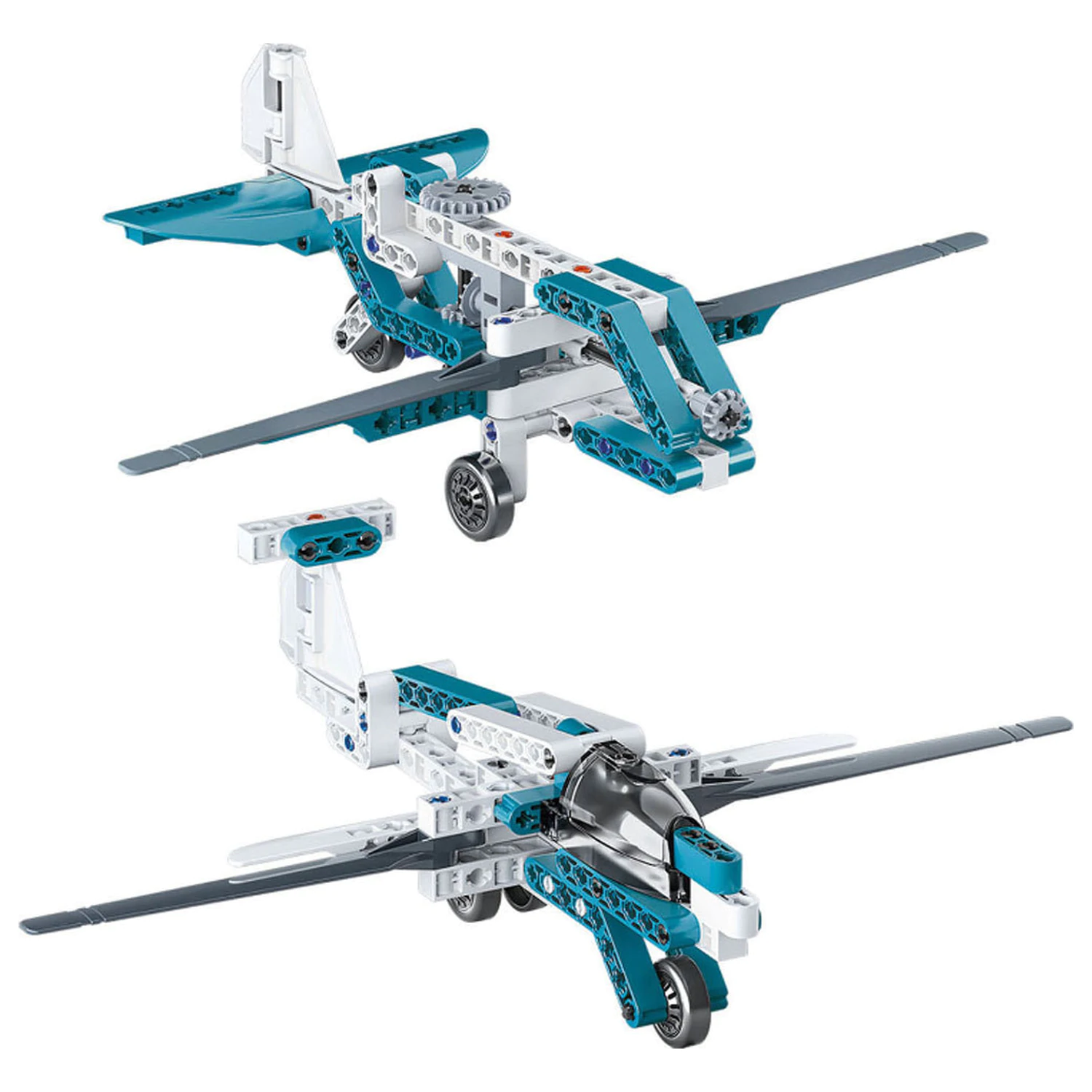 Zabawka konstrukcyjna mechanika samolotów i helikopterów 10 w 1 zdjęcie produktu