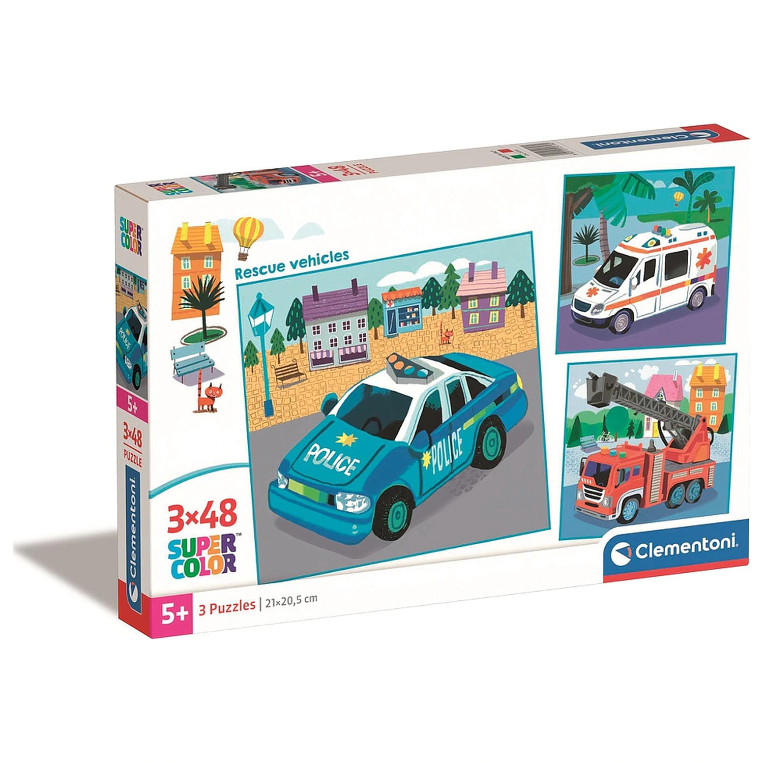 Rescue 3x48-elementowe puzzle zdjęcie produktu