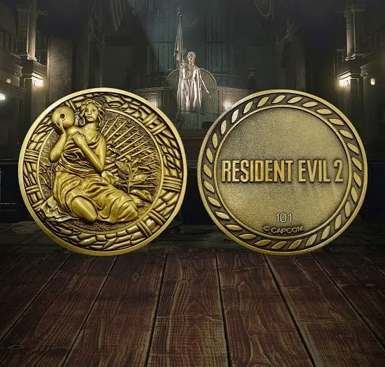 Replika Resident Evil 2 1/1 Medalion Dziewicy zdjęcie produktu
