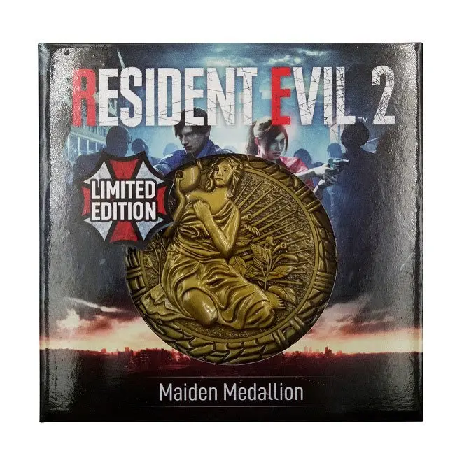 Replika Resident Evil 2 1/1 Medalion Dziewicy zdjęcie produktu