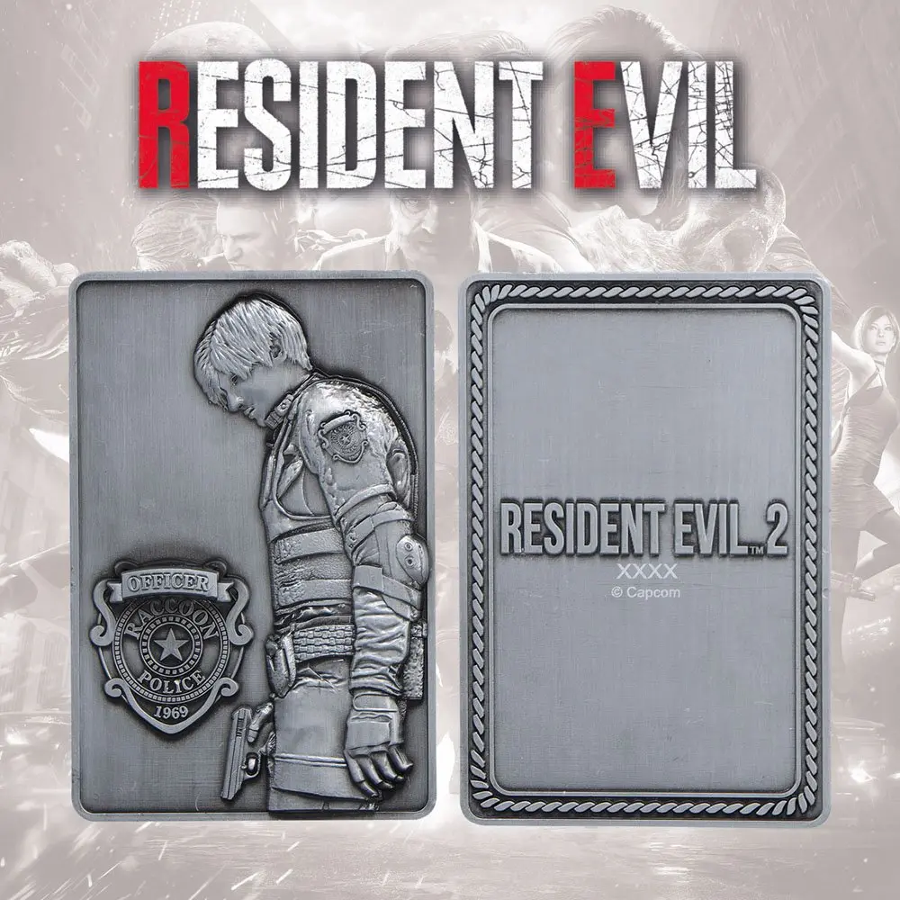 Resident Evil 2 Kolekcjonerski Sztabka Leon S. Kennedy Limited Edition zdjęcie produktu