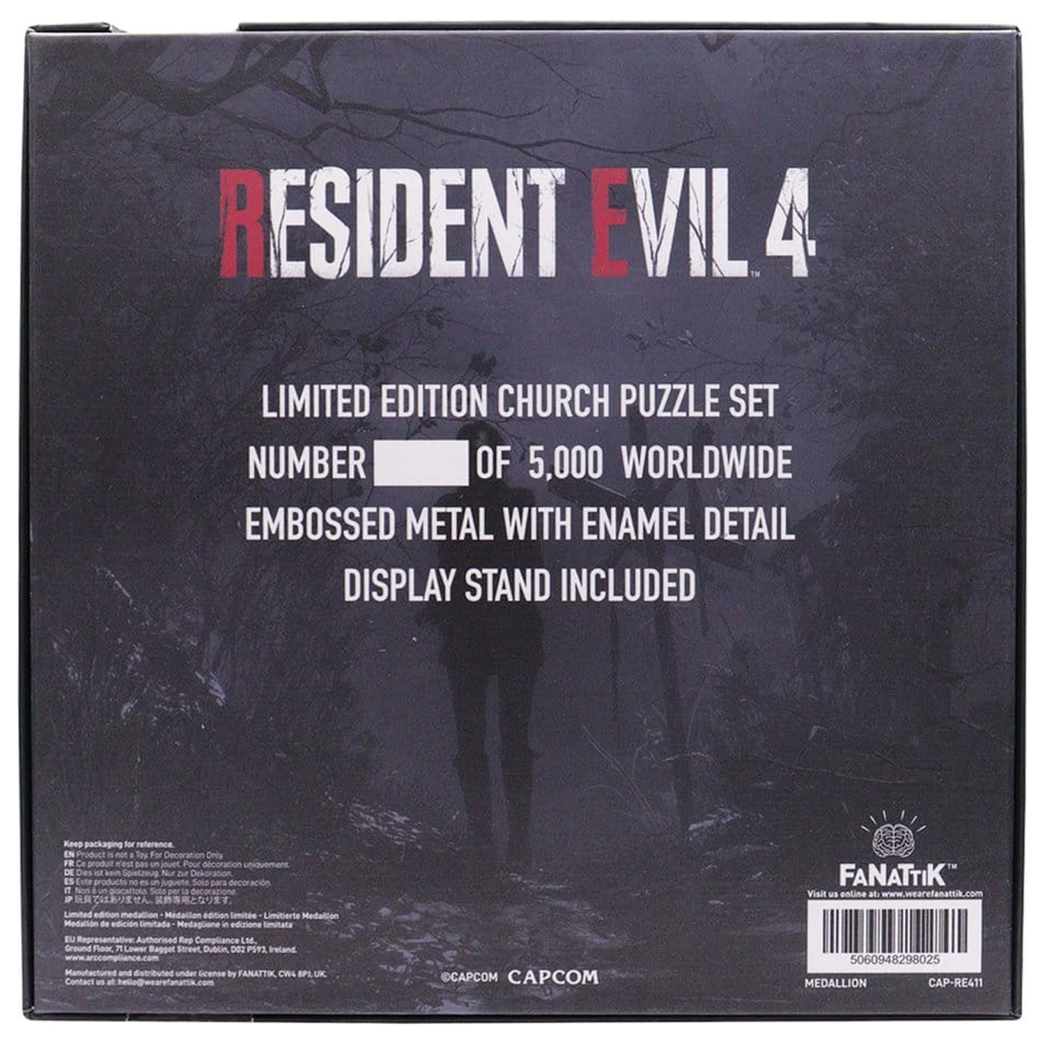 Resident Evil 4 Replika Kościół Puzzle Zestaw Medali zdjęcie produktu