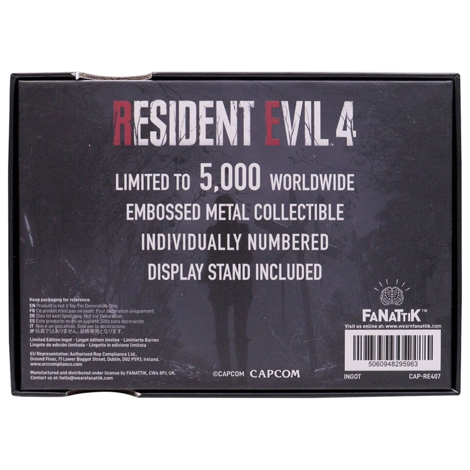 Resident Evil 4 Replika Karty Keycard Poziom 3 Edycja Limitowana zdjęcie produktu