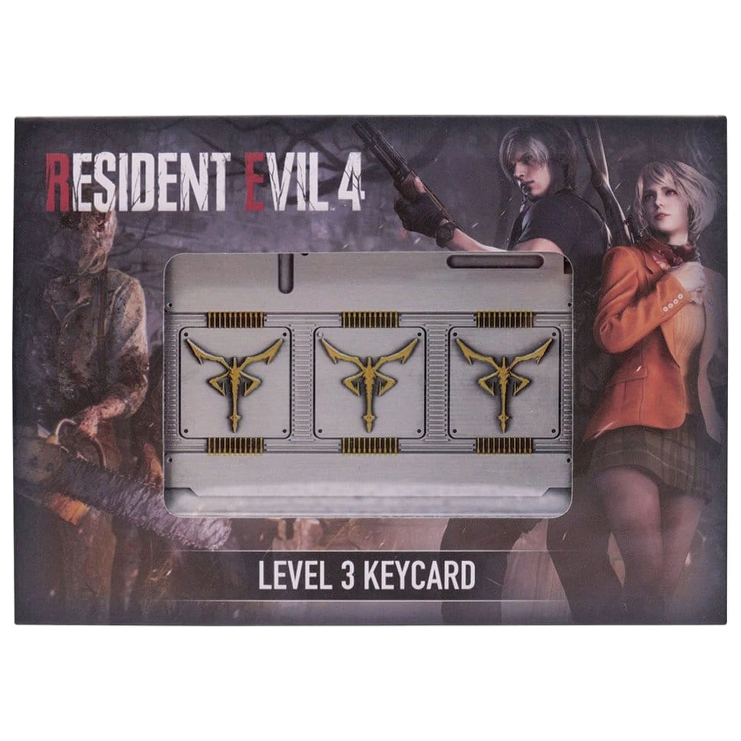 Resident Evil 4 Replika Karty Keycard Poziom 3 Edycja Limitowana zdjęcie produktu