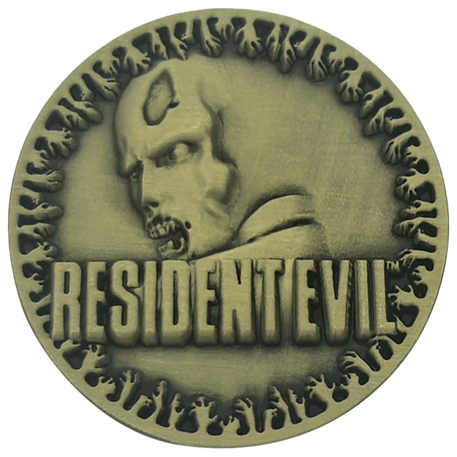 Resident Evil Kolekcjonerska Moneta 30th Anniversary Antique Brass zdjęcie produktu