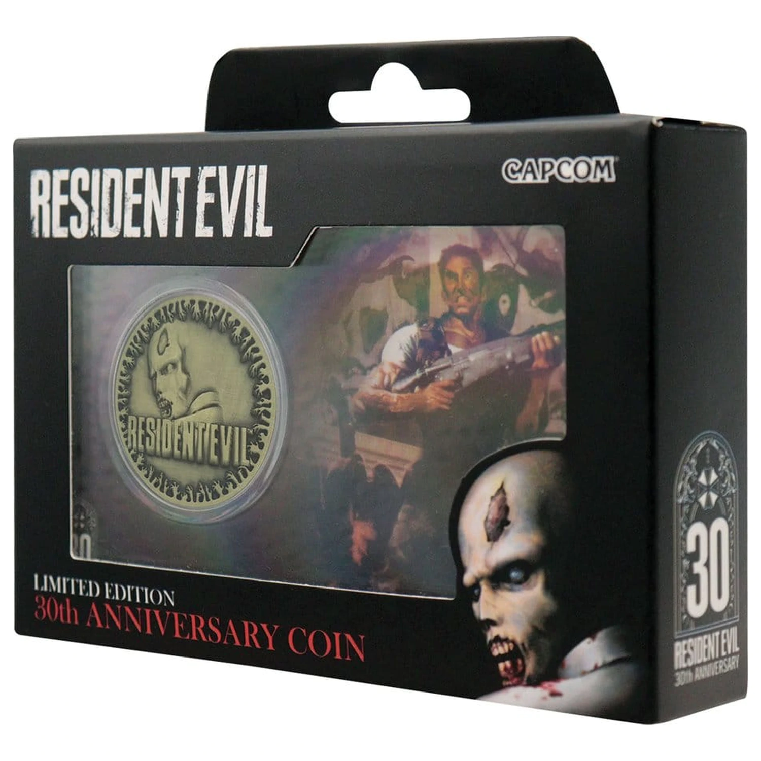 Resident Evil Kolekcjonerska Moneta 30th Anniversary Antique Brass zdjęcie produktu