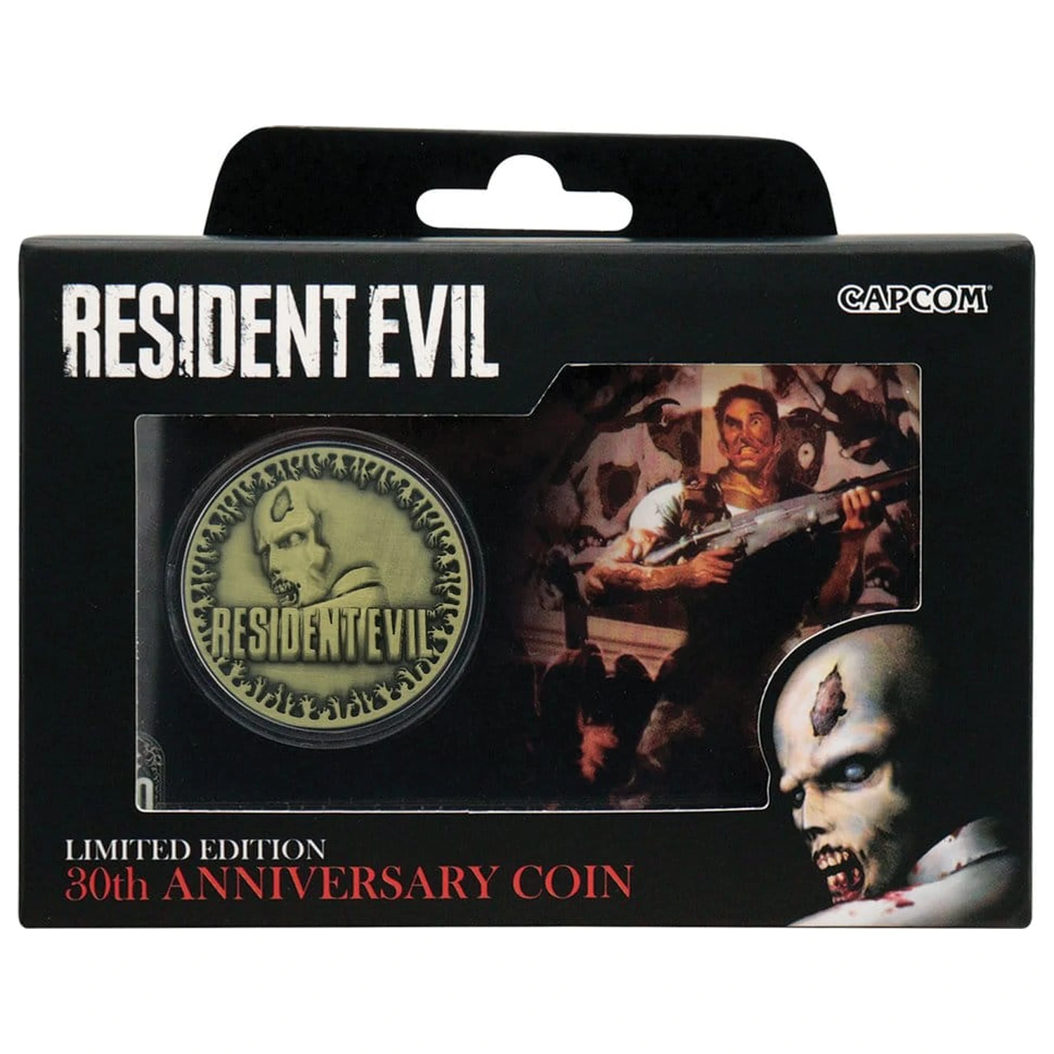 Resident Evil Kolekcjonerska Moneta 30th Anniversary Antique Brass zdjęcie produktu