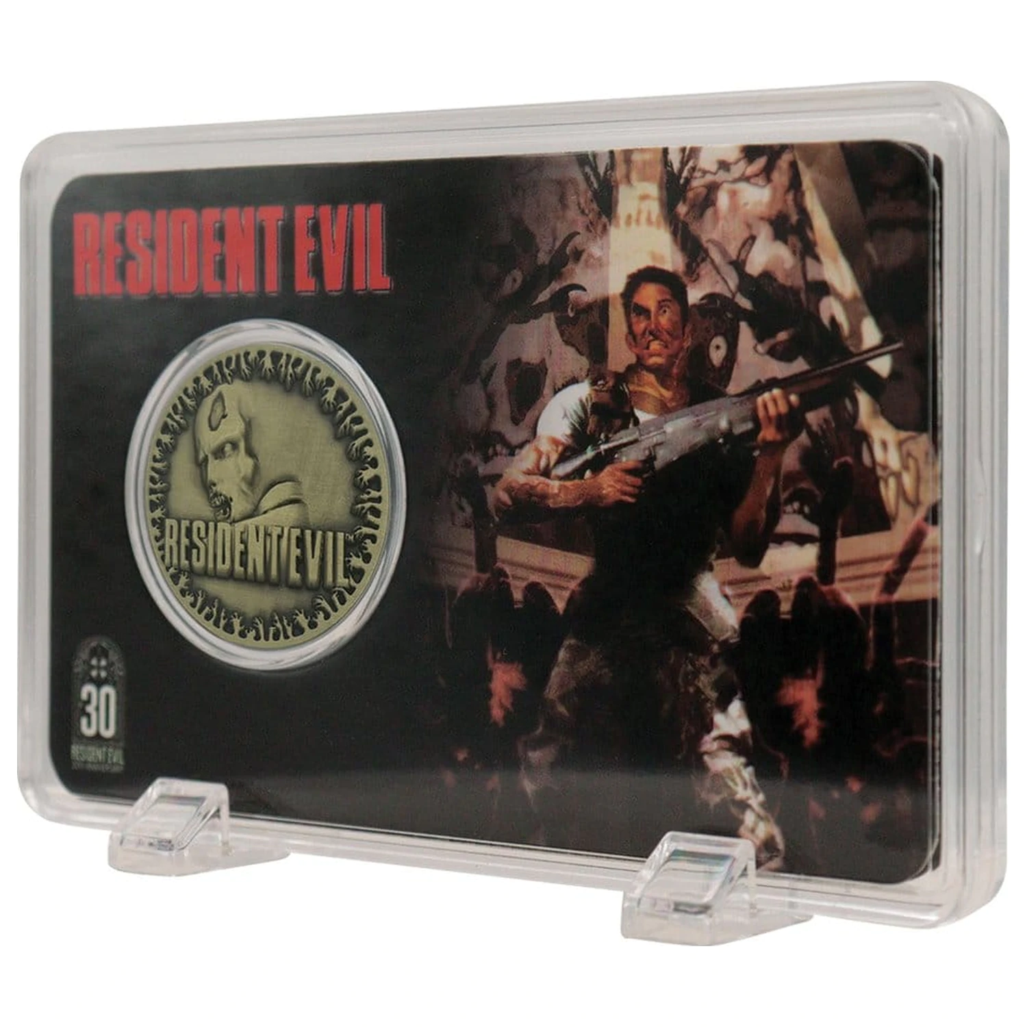 Resident Evil Kolekcjonerska Moneta 30th Anniversary Antique Brass zdjęcie produktu