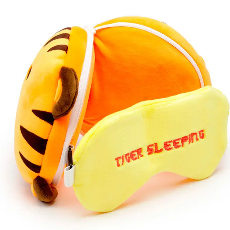 Relaxeazzz Adoramals Tiger podróżna poduszka i maska na oczy zdjęcie produktu