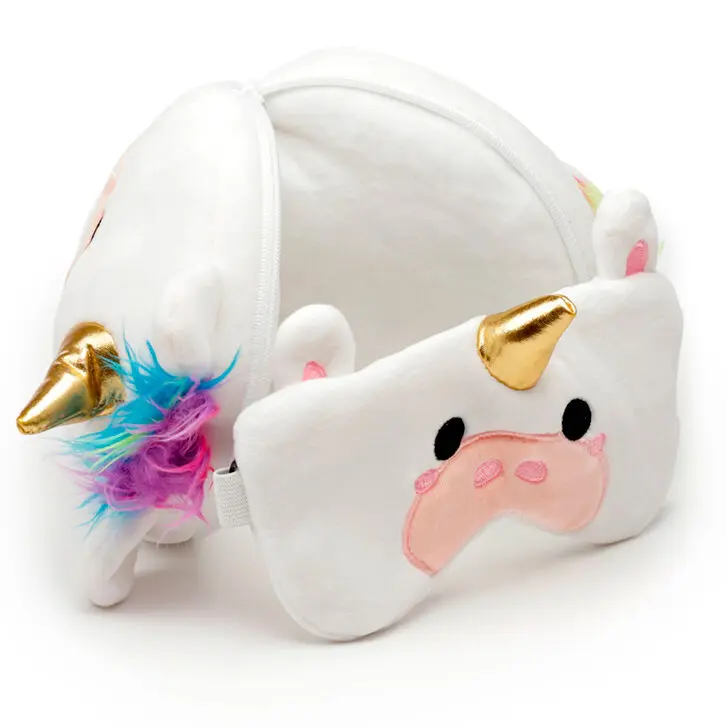 Podróżna poduszka i maska na oczy Relaxeazzz Unicorn zdjęcie produktu