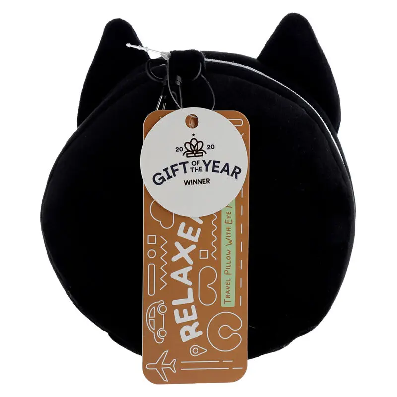 Relaxeazzz Fine feline Podróżna poduszka i maska na oczy dla kota zdjęcie produktu