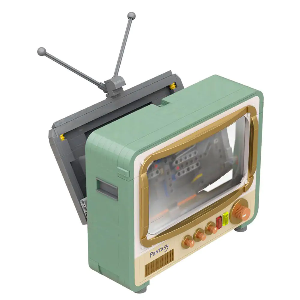 Retro TV Construction Kit 670 elementów zdjęcie produktu