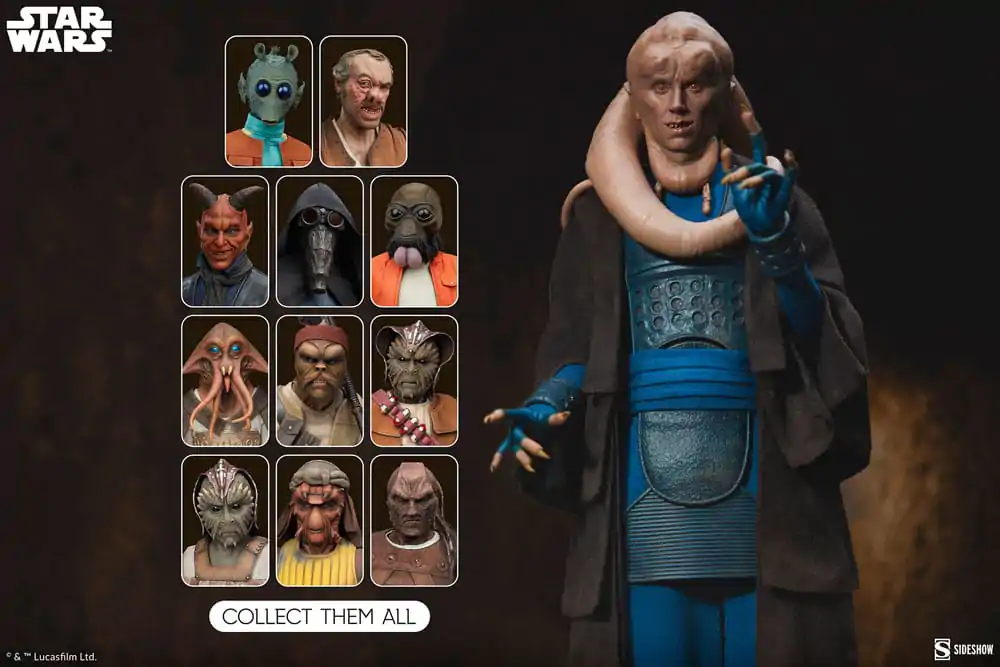 Return of the Jedi Figurka akcji 1/6 Bib Fortuna 32 cm zdjęcie produktu