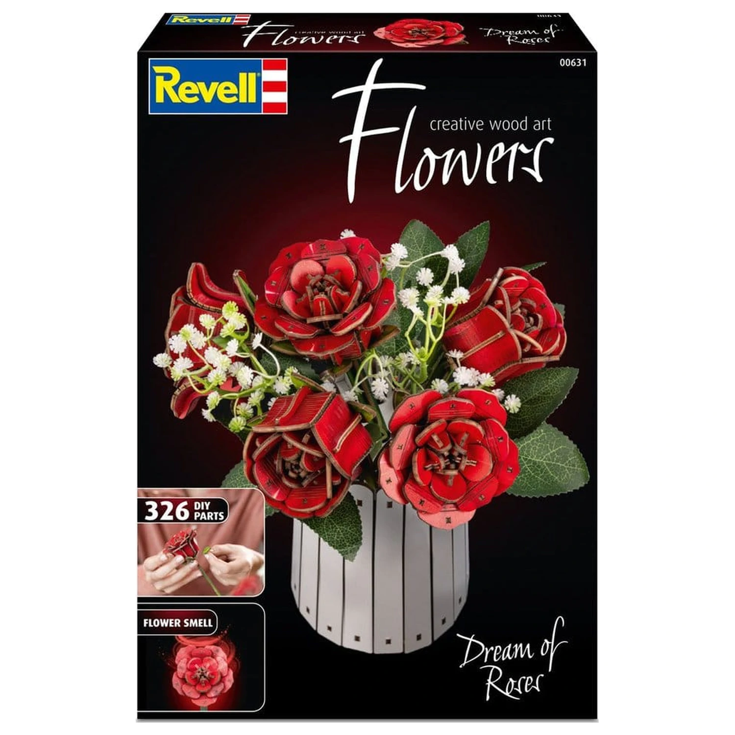 Revell Kwiaty Drewniane Kwiaty Dream of Roses 22 cm zdjęcie produktu