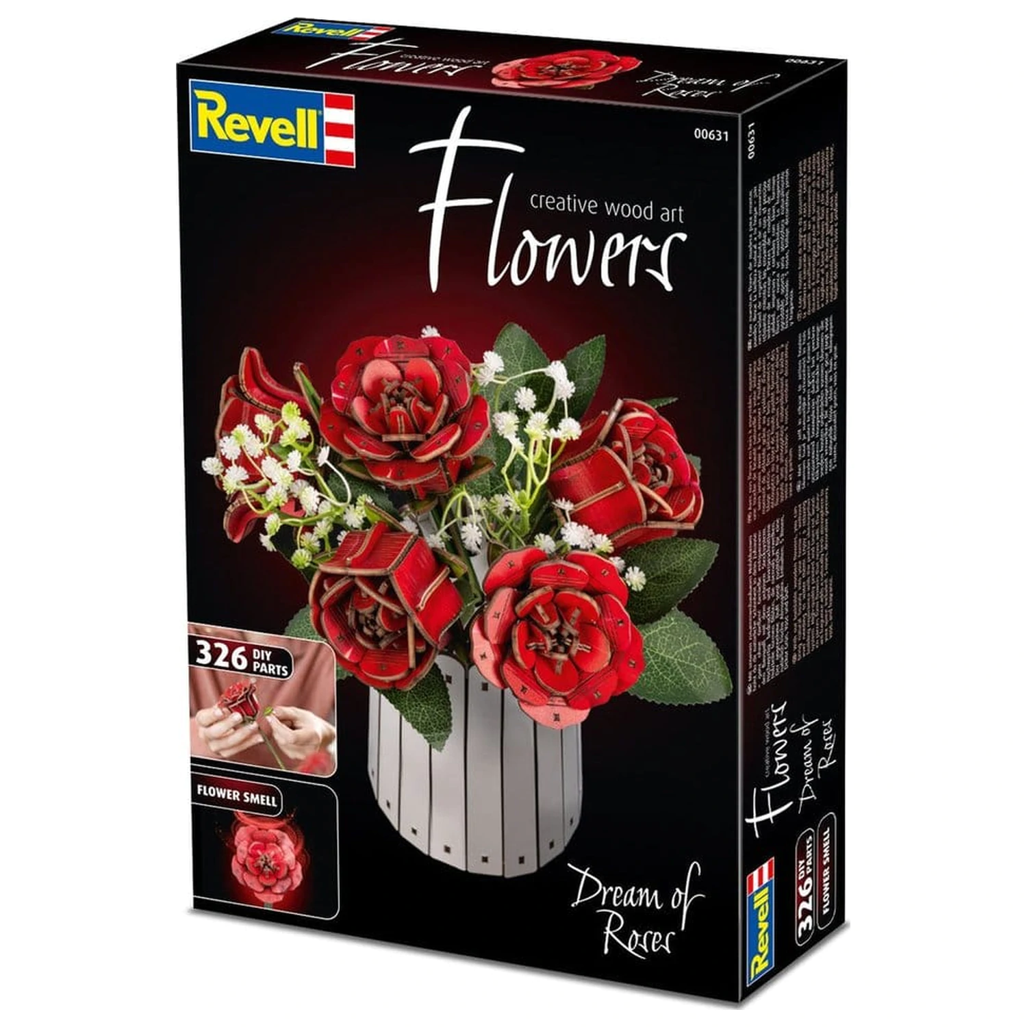 Revell Kwiaty Drewniane Kwiaty Dream of Roses 22 cm zdjęcie produktu