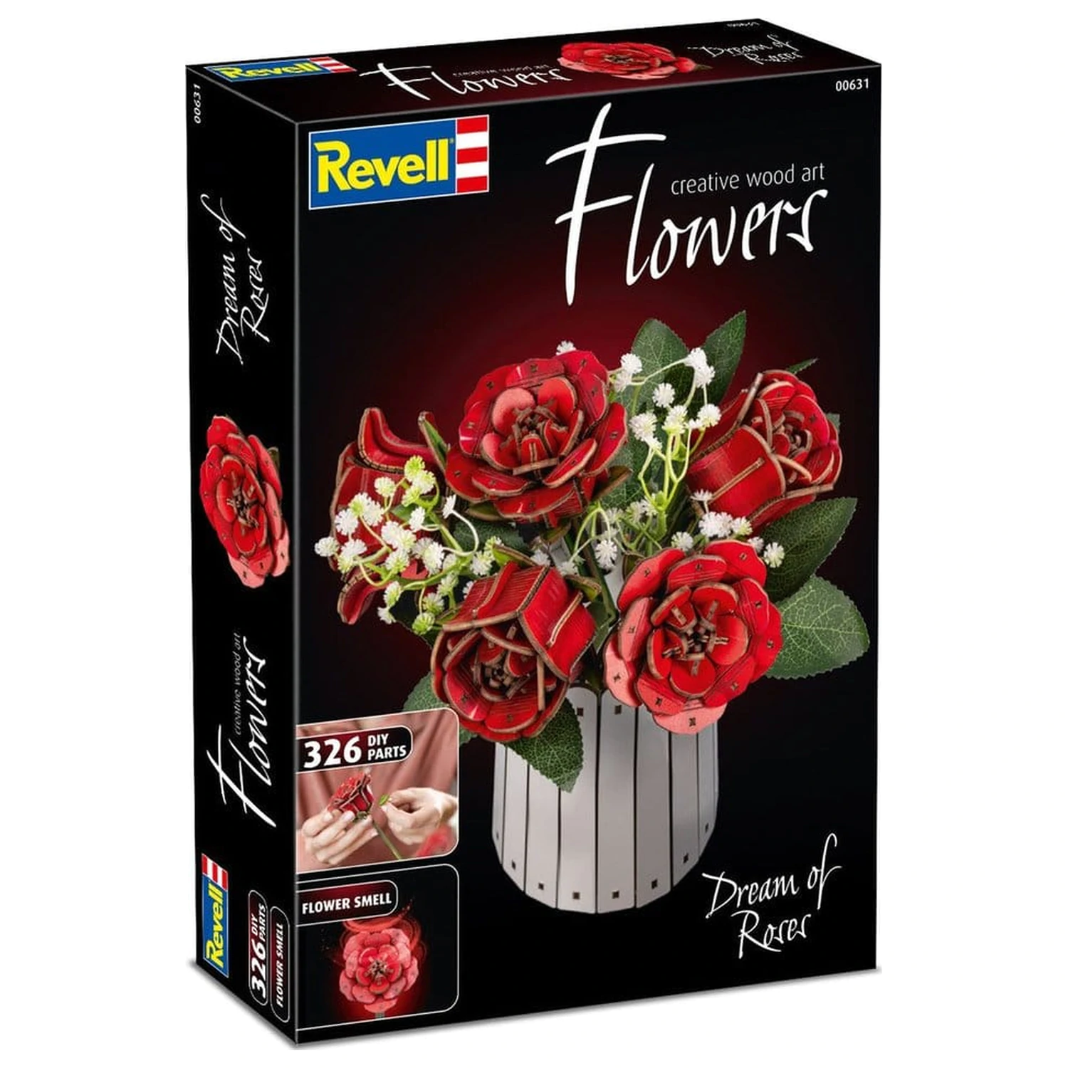 Revell Kwiaty Drewniane Kwiaty Dream of Roses 22 cm zdjęcie produktu